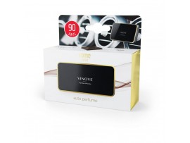 Prabangaus aromato ir dizaino automobilinis oro gaiviklis "Vinove Rome Wood"